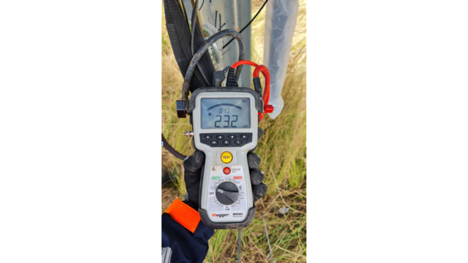Solar farm commissioning process