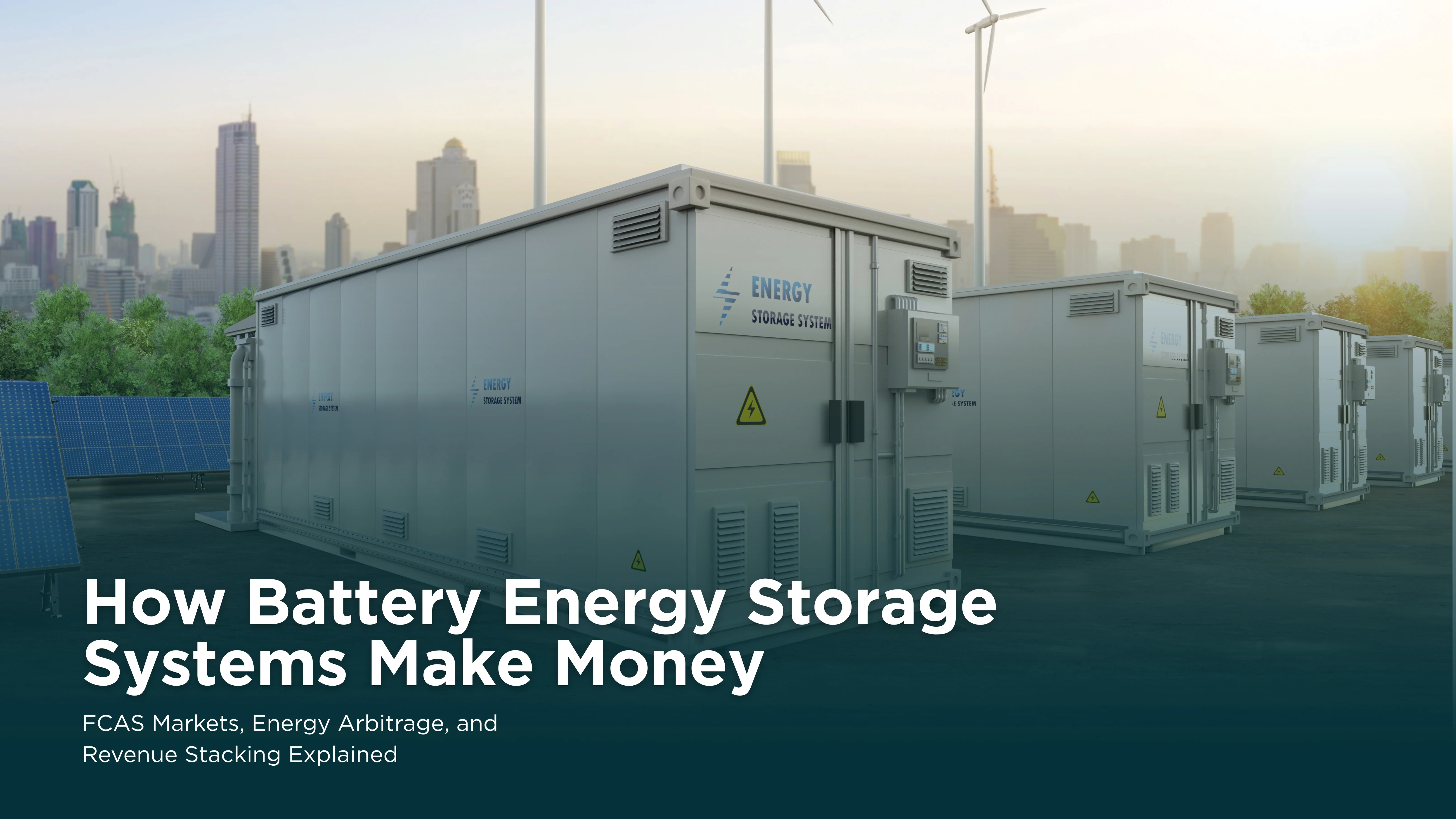 How Battery Energy Storage Systems Make Money in Australia